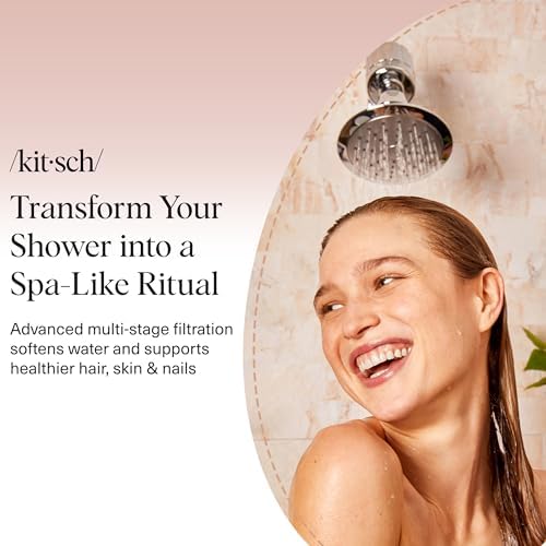 Kitsch Shower Filter Head for Hard Water | Filtered Shower Head – Chrome - Image 2