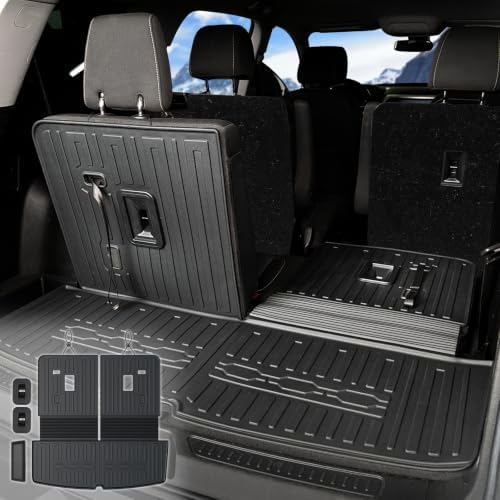 Floor Mats for GMC Acadia 2017-2023 6 Seats w/Captain Chair - Image 5