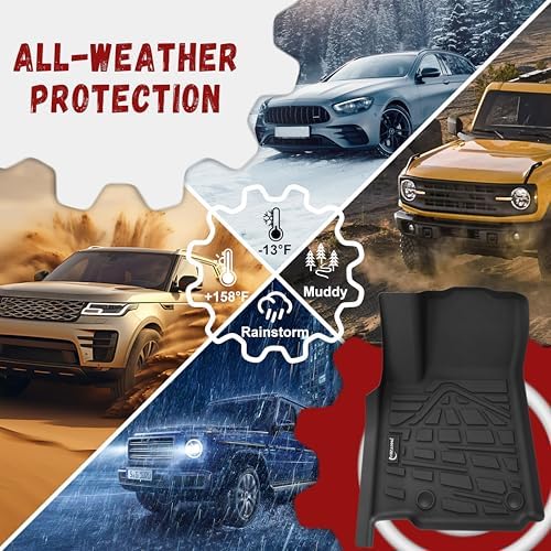 Floor Mats for Jeep Grand Cherokee L 2021-2026 (Only 6 Seats) - Image 7