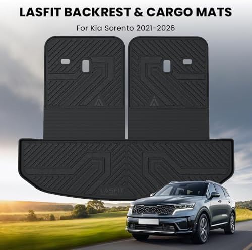 LASFIT Cargo Mats for Kia Sorento 2026 2025 2024 2023 2022 2021 - Image 2