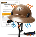 KwikSafety - Charlotte, NC - Hard Hats [Full Brim, Cap Style, Climbing Style] Type 1, Class C ANSI OSHA by KwikSafety