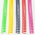 Binditek Spiral Binding Coils 12mm 4:1 Pitch Multi Color 50 Pack by Binditek