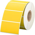 2.25" x 1.25" Yellow Direct Thermal Labels, Replacement by Anylabel
