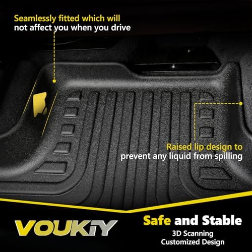 Floor Mats & Cargo Liner for 2026 2025 2024 2023 2022 2021 2020 2019 Toyota Corolla Hatchback Car Mats Trunk Mat Toyota Corolla Hatchback Floor Mats Accessories Black - Image 4