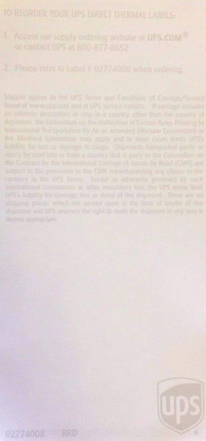 Gemo 4x6 inch Thermal Labels, 2 Stacks Fanfold, Permanent-Adhesive, Compatible - Image 3