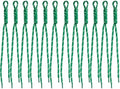 Paracord Keychain Paracord Bag Charm 12pcs Braided Nylon Rope Keychain Cord for Bag Purse Backpack Handbag by Cmidy