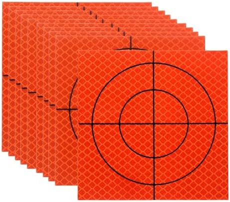 PATIKIL Survey Reflector Target Self-Adhesive Reflective Sheet Target Mark Tape, Suit for Ship Inspection by PATIKIL
