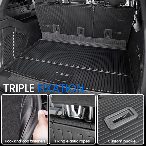 Floor Mats for Chevy Suburban/GMC Yukon XL/Escalade ESV 2021-2026 - Image 5