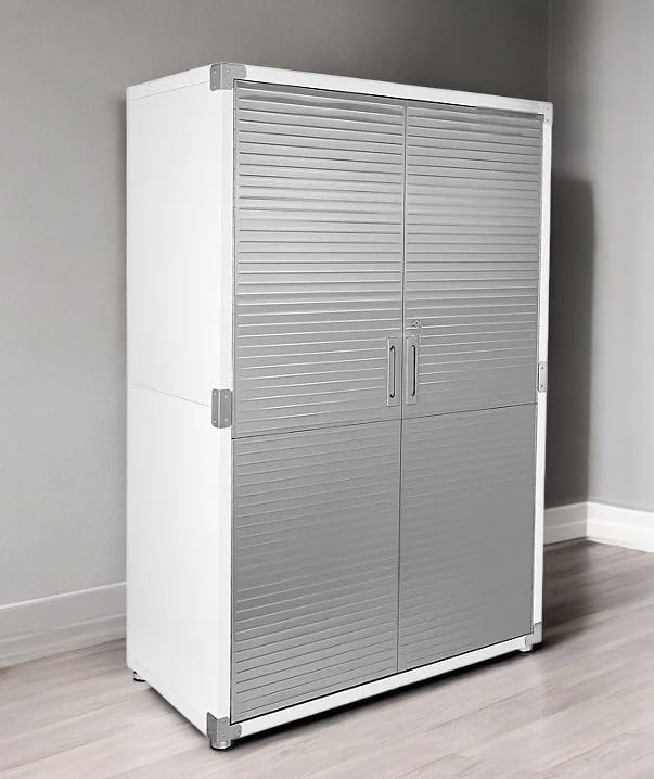 Heavy Duty Storage Solid Stainless Steel Cabinet by Unknown
