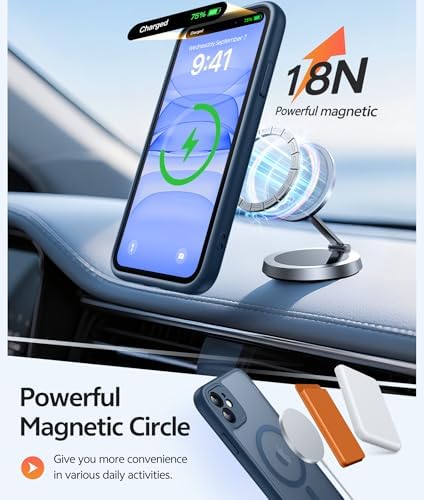 FNTCASE for iPhone 11 Phone Case, Fit for Magsafe, Full Camera Protection - Image 3