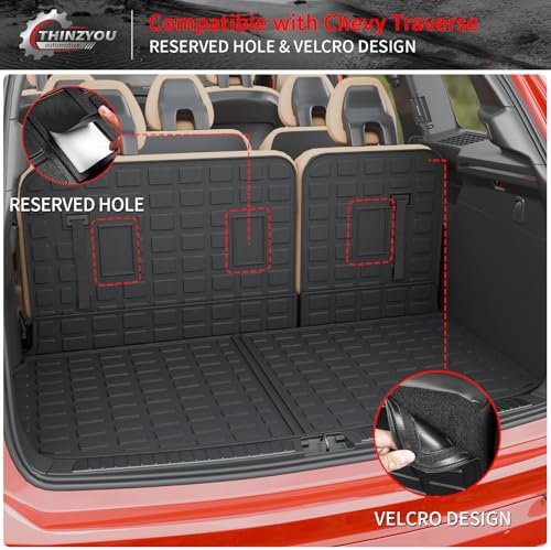 Cargo Mat for 2024-2026 Chevrolet Traverse (NOT Limited) - Image 3