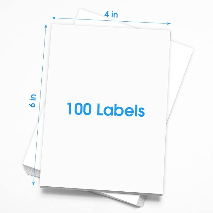 MaxGear 4x6 inch Shipping Address Labels, - Image 2