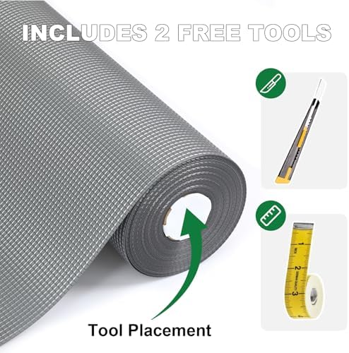 EVA Shelf Liner for Kitchen Cabinet 17 in X 20 Ft Refrigerator Liners - Image 4