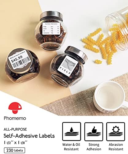 [230 pcs] Phomemo M110 Labels, 1.57'' x 1.18'' (40x30mm) - Image 2