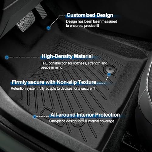 Peleus Floor Mats & Trunk Mat for Chevy Trax/Buick Envista 2024-2026 - Image 2