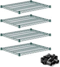 24" x 30" NSF Wire Shelf Replacement 4 Pack, Cost-Effective Upgrade for Commercial Shelving Systems by Zedfire