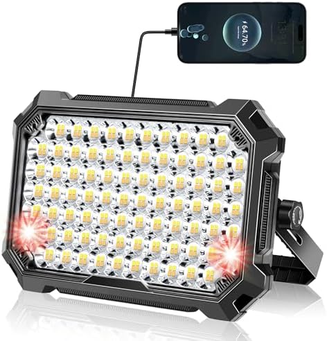 LED Work Light: Portable Rechargeable Magnetic Work Light by NICKLUC