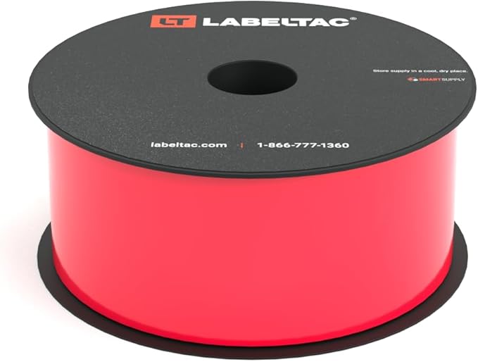 LabelTac LT4/LT4P/LTPX Label Supply 2" x 150' Red by LabelTac