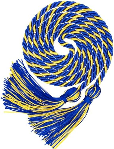 Graduation Cords Blue Gold Cords for Graduation 2026 Graduation Honor Cords (Mixed Blue and Glod) by Pseutio
