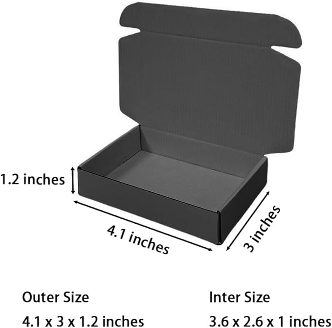 50 Pcs Mini Size Shipping Boxes - Image 2