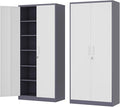 Metal Storage Cabinet-72” Tall Steel File Cabinets by Fesbos