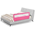 BABY JOY Bed Rails for Toddlers, Swing Down Bed Guard w/Safety Straps, Folding by BABYJOY