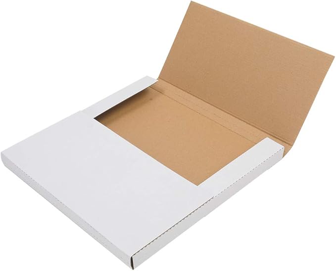 25 Packs White Vinyl Record LP Shipping Mailer Boxes, 12.5in*12.5in*1in Record - Image 5