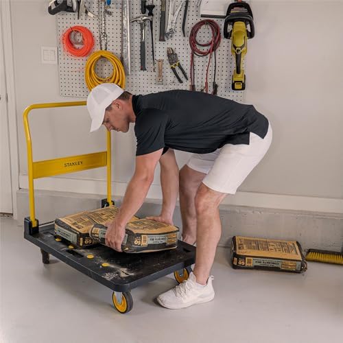 Stanley Platform Truck-250KG, Yellow, SXWTC-PC509 - Image 3