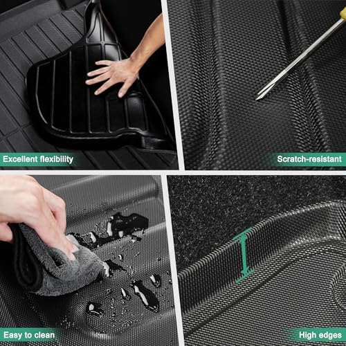 Cargo Mat for Genesis GV80 5-Seat 2021-2026 (Not for Coupe) Seat Back Mats - Image 7