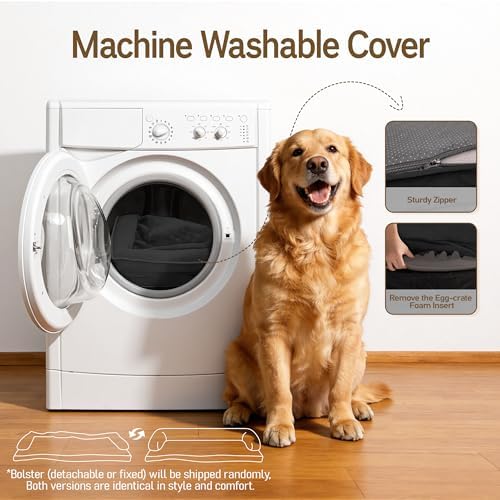Comfort Expression Orthopedic XL Dog Bed for Large and Extra Large Dogs - Image 5