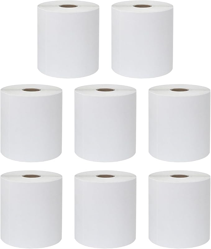 DGBDPACK 4"x6" Direct Thermal Shipping Labels 2400 Lables/8 Roll Compatible by DGBDPACK