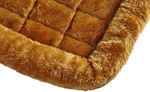 MidWest Homes for Pets QuietTime Dog Bed – Cinnamon Faux Fur Bolster, Ultra-Soft and Machine Washable, Fits 42-Inch Crates and Carriers, for Large Breed Dogs - Image 5