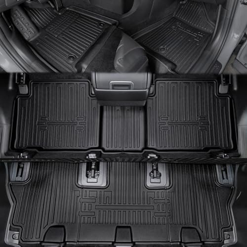 Floor Mats for 2024-2026 Hyundai Santa Fe 6/7-Seat Accessories - Image 2