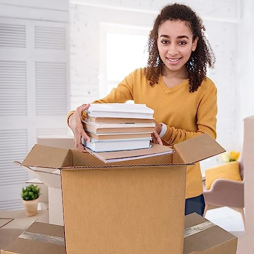 Corrugated Boxes, 14 x 14 x 14 inch, 15 Pack, Brown - Image 6