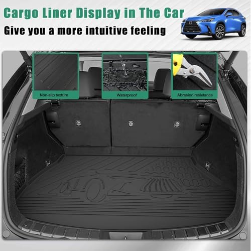 Floor Mats & Cargo Liner for 2022-2026 Lexus NX NX250/NX350(Not for Hybrid) - Image 3