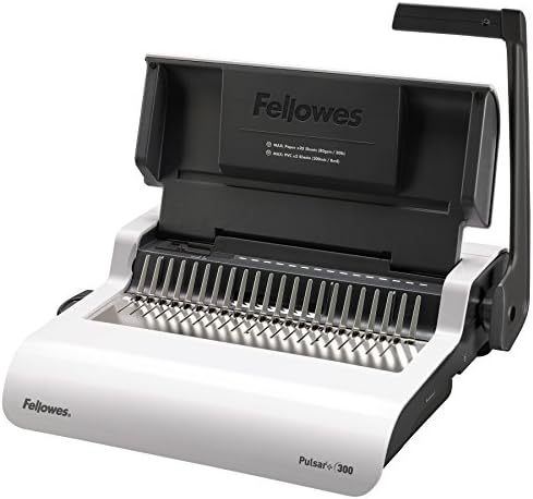 Fellowes 5006801-99 Binding Machine Pulsar+ Comb Binding (5006801) & 52367 Plastic Comb Bindings, 3/4" Diameter, 150 Sheet Capacity, Black (Pack of 100 Combs) - Image 4