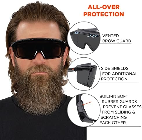 Ergodyne Skullerz OSMIN Safety Glasses, ANSI Z87.1 - Image 3