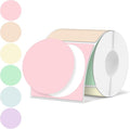 Ctosree 500 Pcs/ 1 Roll Thermal Sticker Labels Self Adhesive Direct Thermal by Ctosree