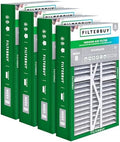 Filterbuy 17.5x27x5 Air Filter MERV 8 Dust & Allergy Defense (4-Pack) by Filterbuy