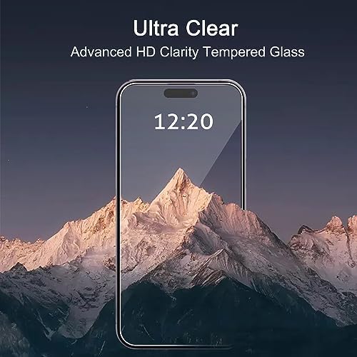 Ailun 3 Pack Screen Protector for iPhone 16 / iPhone 15 / iPhone 15 Pro - Image 4
