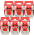 Scotch Secure Seal Ultra Clear Packaging Tape, 6 Rolls Clear Packing Tape for Lighter Shipping Boxes, 1.88 in x 50 yd, Transparent Carton Sealing Tape for Shipping, Mailing, Moving and Storage Boxes by ScotchBrand