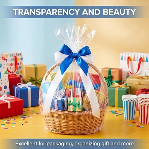 RAINFLOW 25 Pack Clear Plastic Flat Open Poly Bags 18 x 24 Inch - Image 4