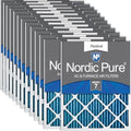Nordic Pure 18x20x1 Pleated MERV 7 Air Filters 24 Pack by NordicPure