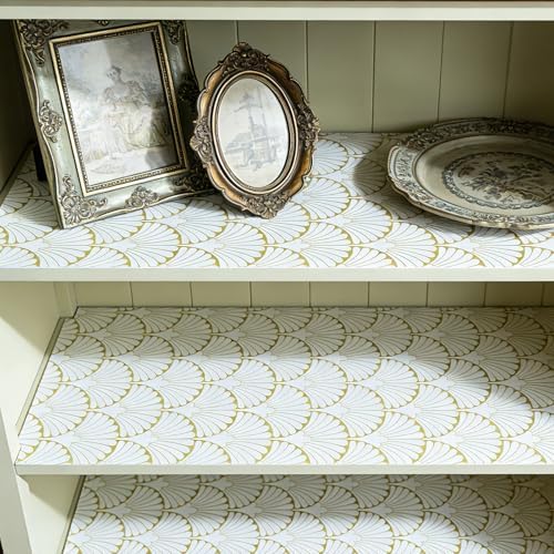 Shelf Liners for Kitchen Cabinets 17in x 30FT, Non Adhesive Cabinet Liner - Image 5