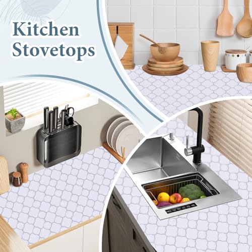 Shelf Drawer Liners for Kitchen Cabinets 23.6 in X 30 Ft Drawer Liner - Image 5