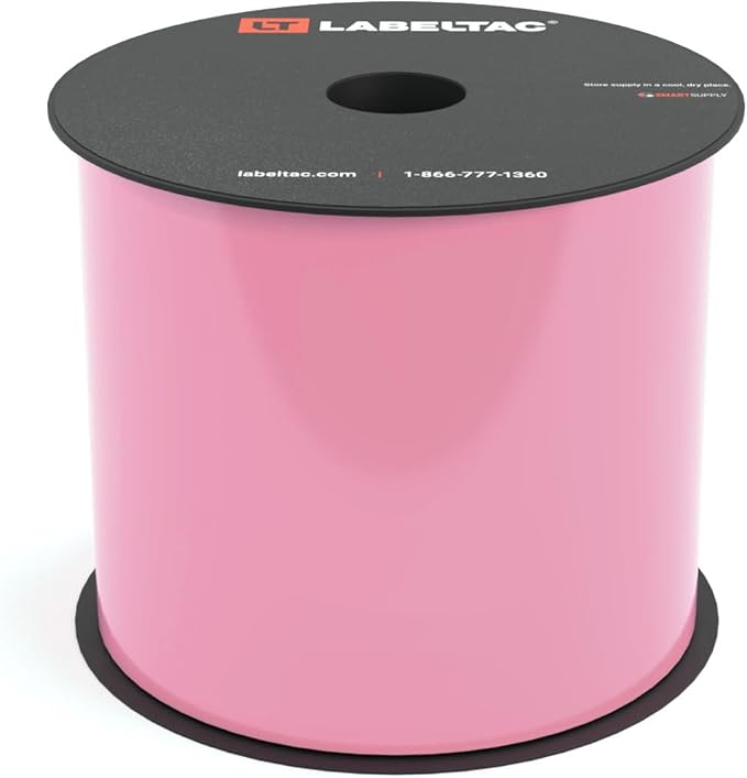 LT4/LT4P/LTPX Label Supply 4" x 150' Pink by LabelTac