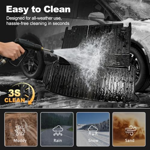 Cargo Mat Fit for Toyota Grand Highlander 2024 2025 2026 with Seat Back Mat - Image 6