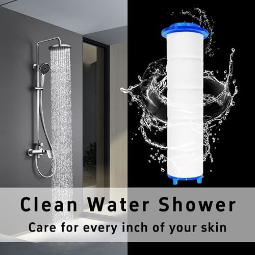 12Pcs 3” Shower Head Filter Cartridge, PP Cotton Replacement Filters for High Pressure Handheld Turbo Fan, Vortex Hydro Jet Shower Head, Improves Water Quality, Easy Install - Image 5