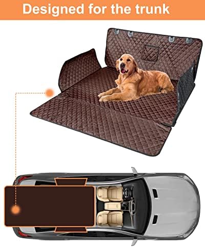 PETICON SUV Cargo Liner for Dogs, Trunk Cover with Bumper Flap Protector - Image 2