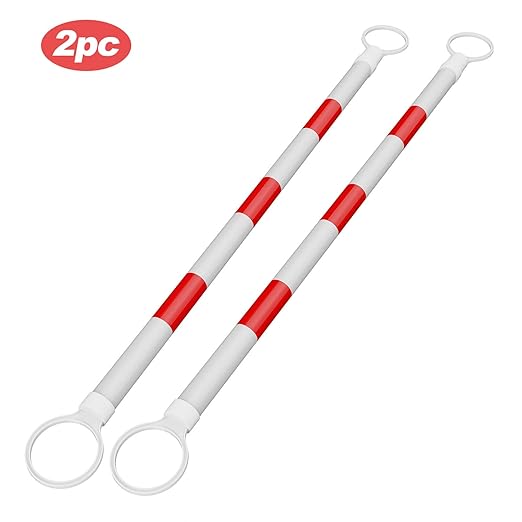 RoadHero 2 Pack 4 FT to 6.9 FT Retractable Cone Bar, Expandable Traffic Cone - Image 5